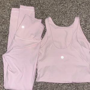 LULULEMON ALIGN Flush Pink Set